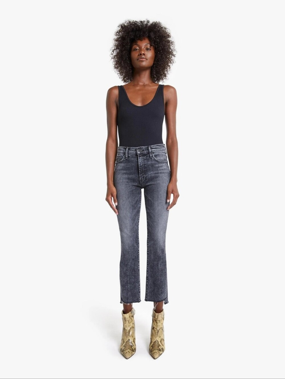 Mint Condition!! MOTHER Denim The Insider Step Crop Fray - Train Stops SZ 28 - Picture 14 of 14